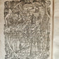 1598 COMEDIES of TERENCE ILLUSTRATED by AMMAN antique VELLUM MANUSCRIPT BINDING