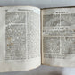 1764 EMBRYOLOGIA OBSTETRICS antique PIGSKIN BINDING w/ CLASPS
