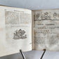 1764 EMBRYOLOGIA OBSTETRICS antique PIGSKIN BINDING w/ CLASPS