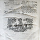 1764 EMBRYOLOGIA OBSTETRICS antique PIGSKIN BINDING w/ CLASPS