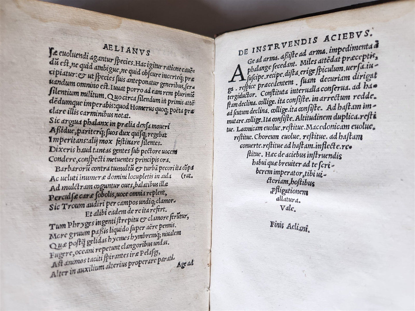 1524 POST-INCUNABULA De re militari by VEGETIUS antique RARE