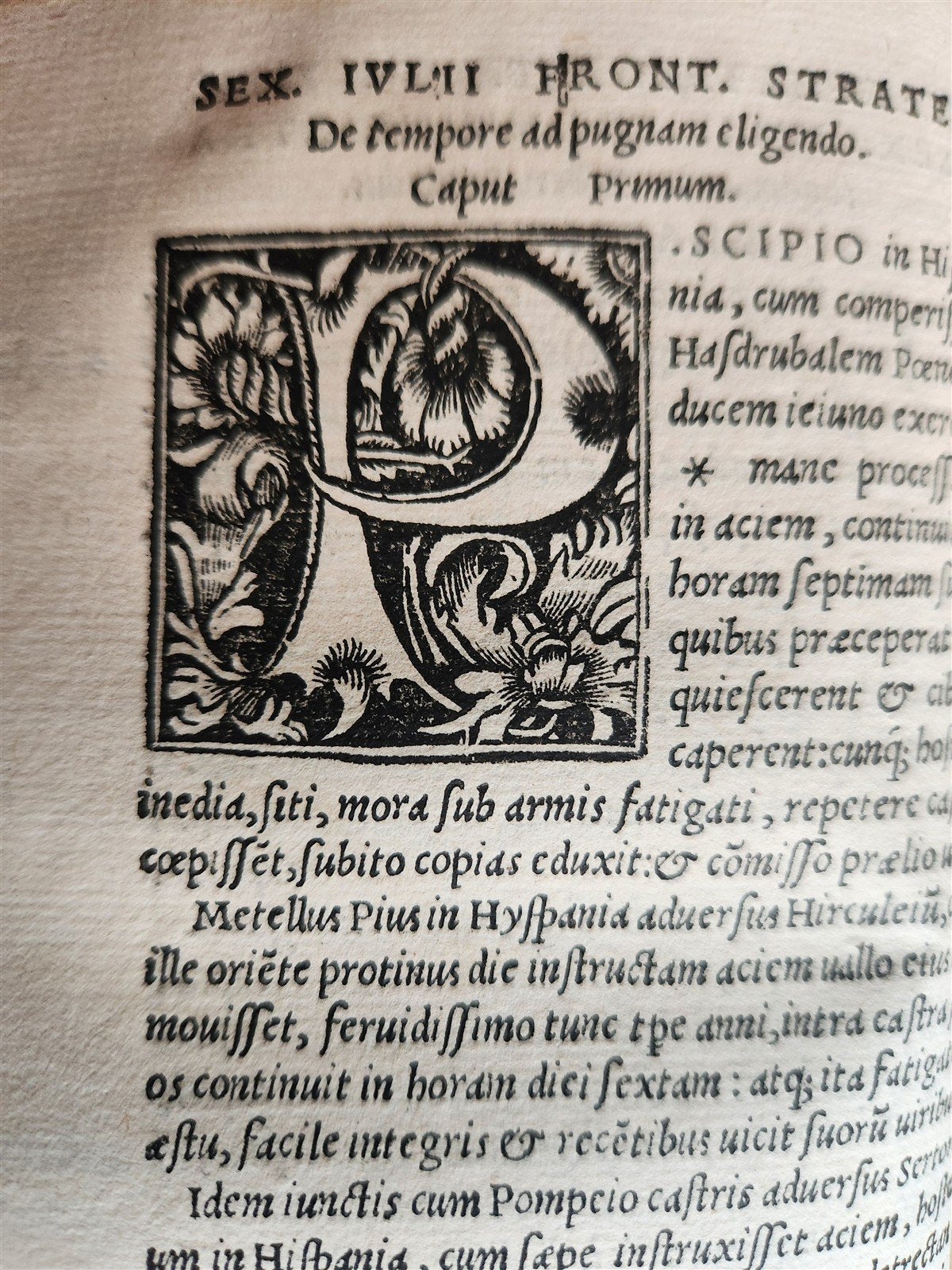 1524 POST-INCUNABULA De re militari by VEGETIUS antique RARE