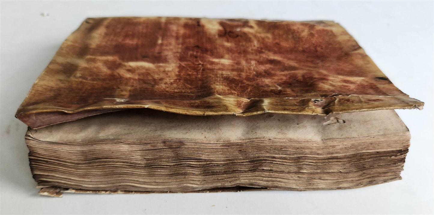 1591 LIFE of ST.LEOPOLD III ILLUSTRATED antique VELLUM BOUND 16th CENTURY