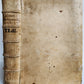 1725 HISTORICAL DICTIONARY by A. CALMET antique VELLUM BOUND FOLIO