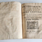 1725 HISTORICAL DICTIONARY by A. CALMET antique VELLUM BOUND FOLIO