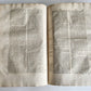 1725 HISTORICAL DICTIONARY by A. CALMET antique VELLUM BOUND FOLIO