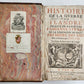 1659 Histoire de la Guerre de Flandre antique FOLIO FRENCH ROYAL PATTERN BINDING