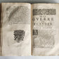 1659 Histoire de la Guerre de Flandre antique FOLIO FRENCH ROYAL PATTERN BINDING