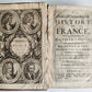 1683 HISTORY of FRANCE in ENGLISH by Francois Eudes de Mezeray antique FOLIO