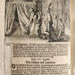 1701 WORLD'S HISTORY in GERMAN ILLUSTRATED antique VELLUM BOUND FOLIO