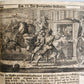 1701 WORLD'S HISTORY in GERMAN ILLUSTRATED antique VELLUM BOUND FOLIO