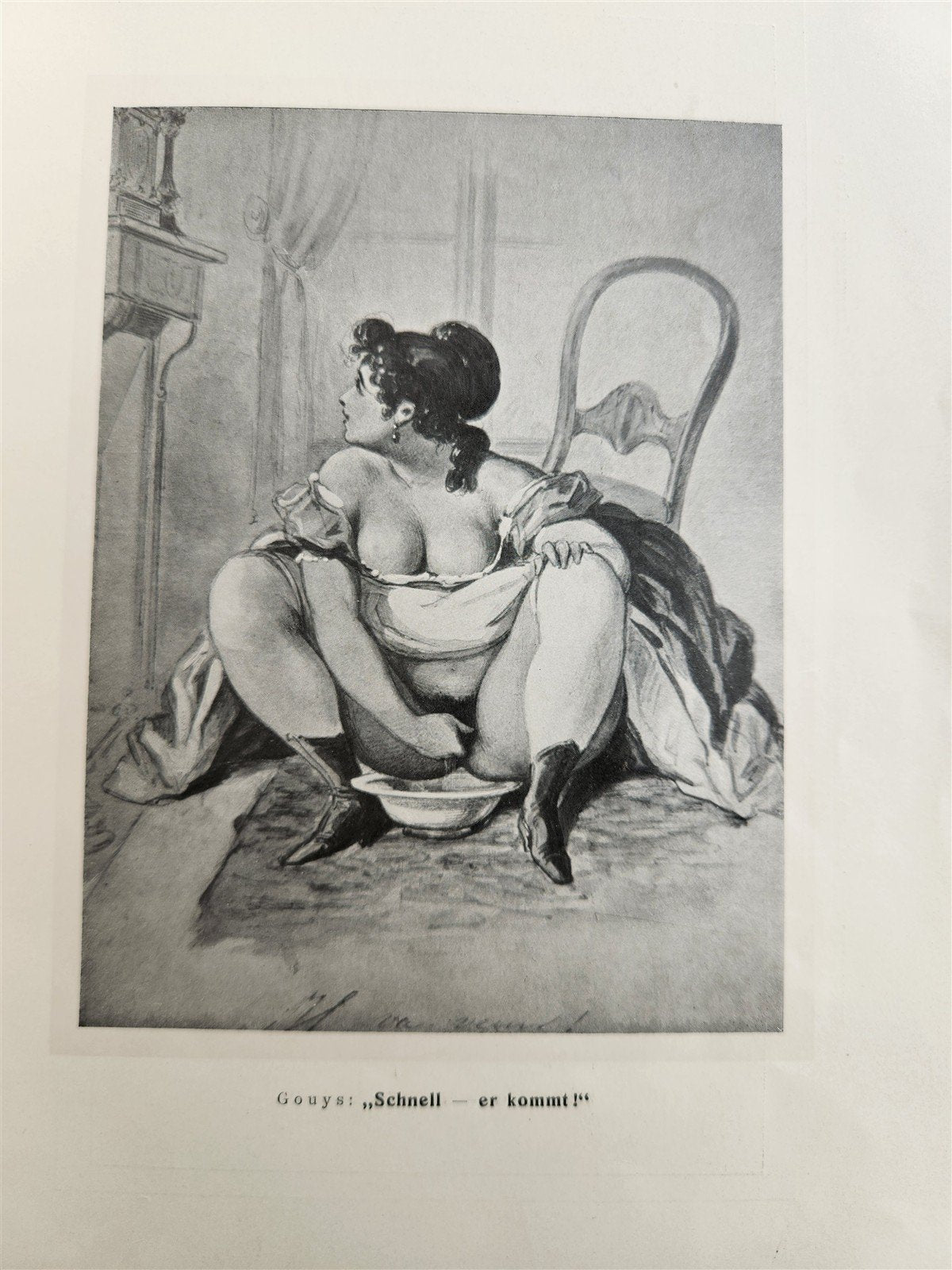 1910 FRENCH EROTICA in GERMAN ILLUSTRATED 2 VOLUMES antique RARE LTD EDITION