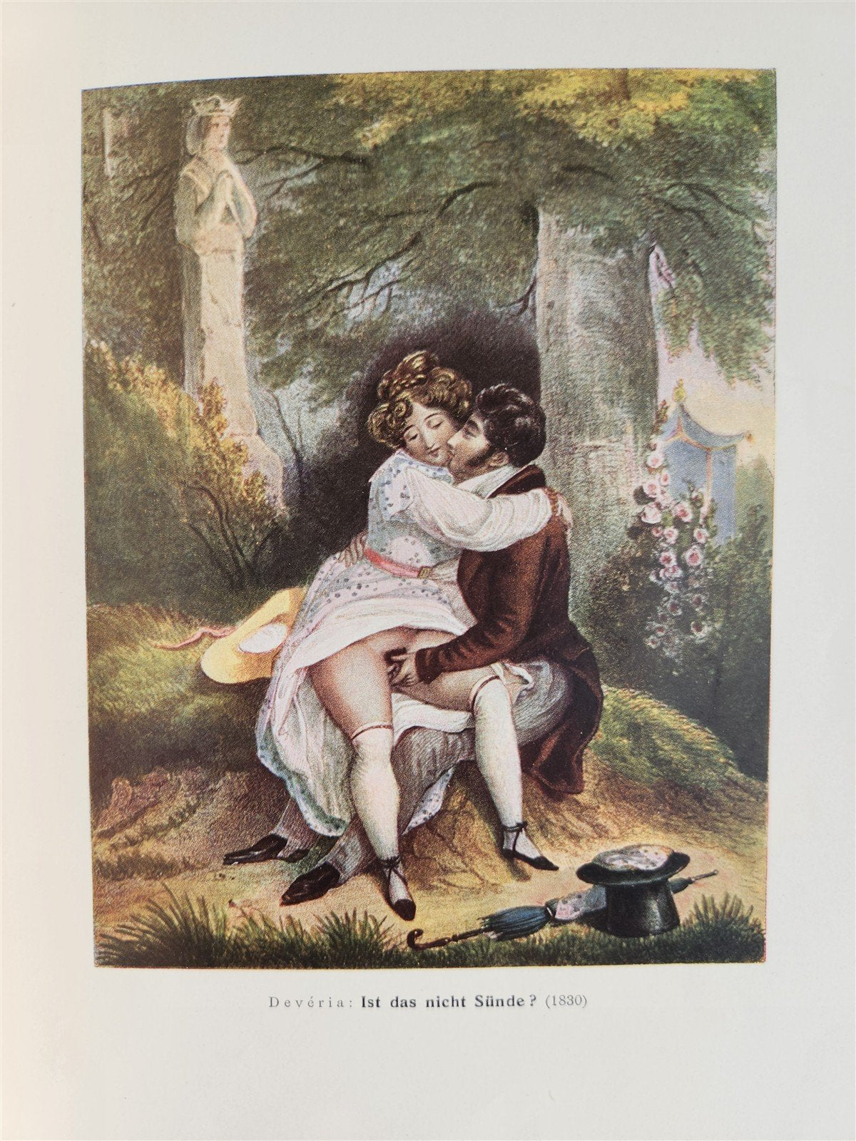 1910 FRENCH EROTICA in GERMAN ILLUSTRATED 2 VOLUMES antique RARE LTD EDITION