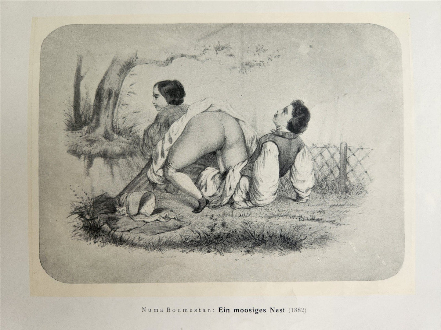 1910 FRENCH EROTICA in GERMAN ILLUSTRATED 2 VOLUMES antique RARE LTD EDITION
