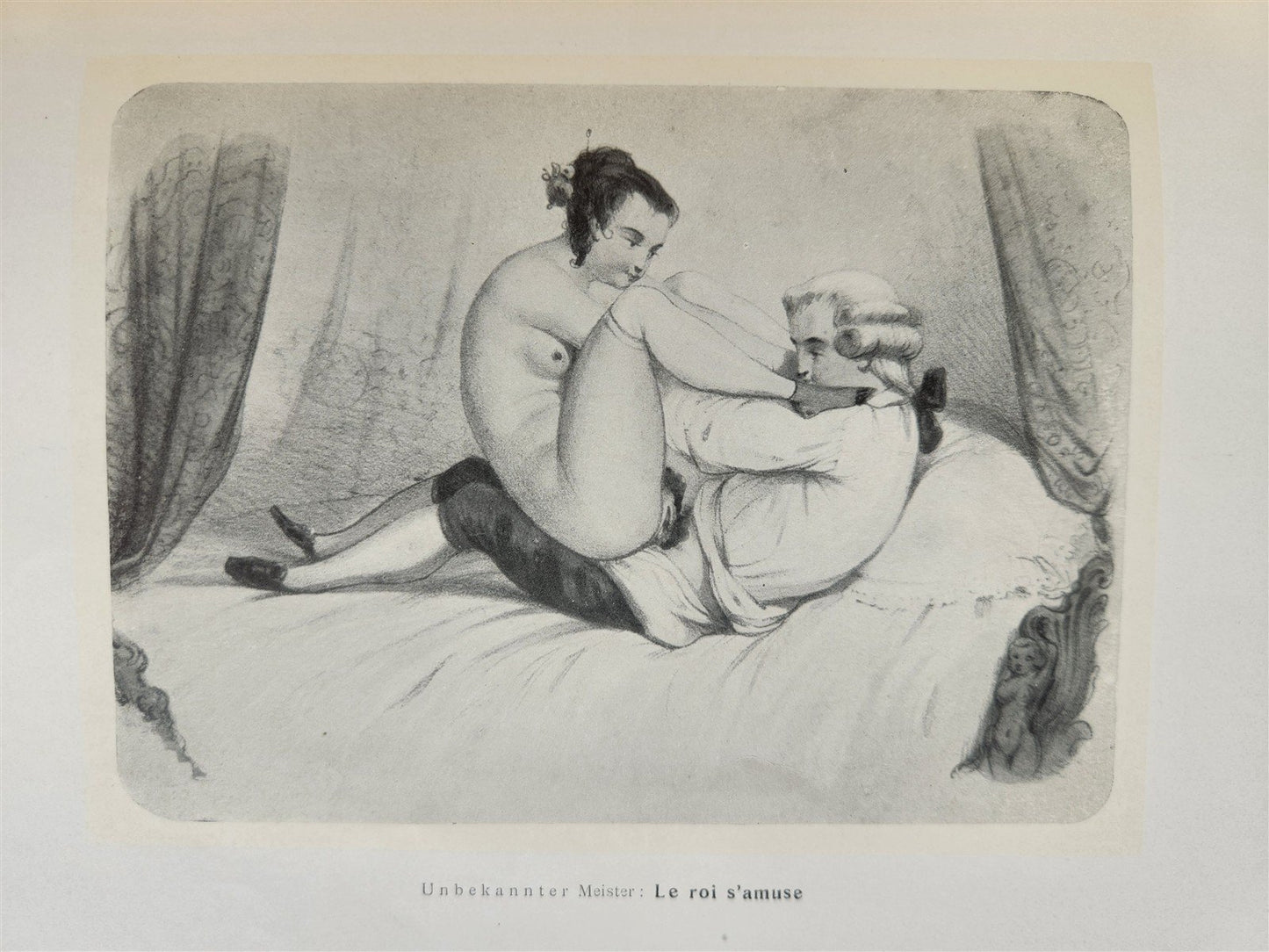 1910 FRENCH EROTICA in GERMAN ILLUSTRATED 2 VOLUMES antique RARE LTD EDITION