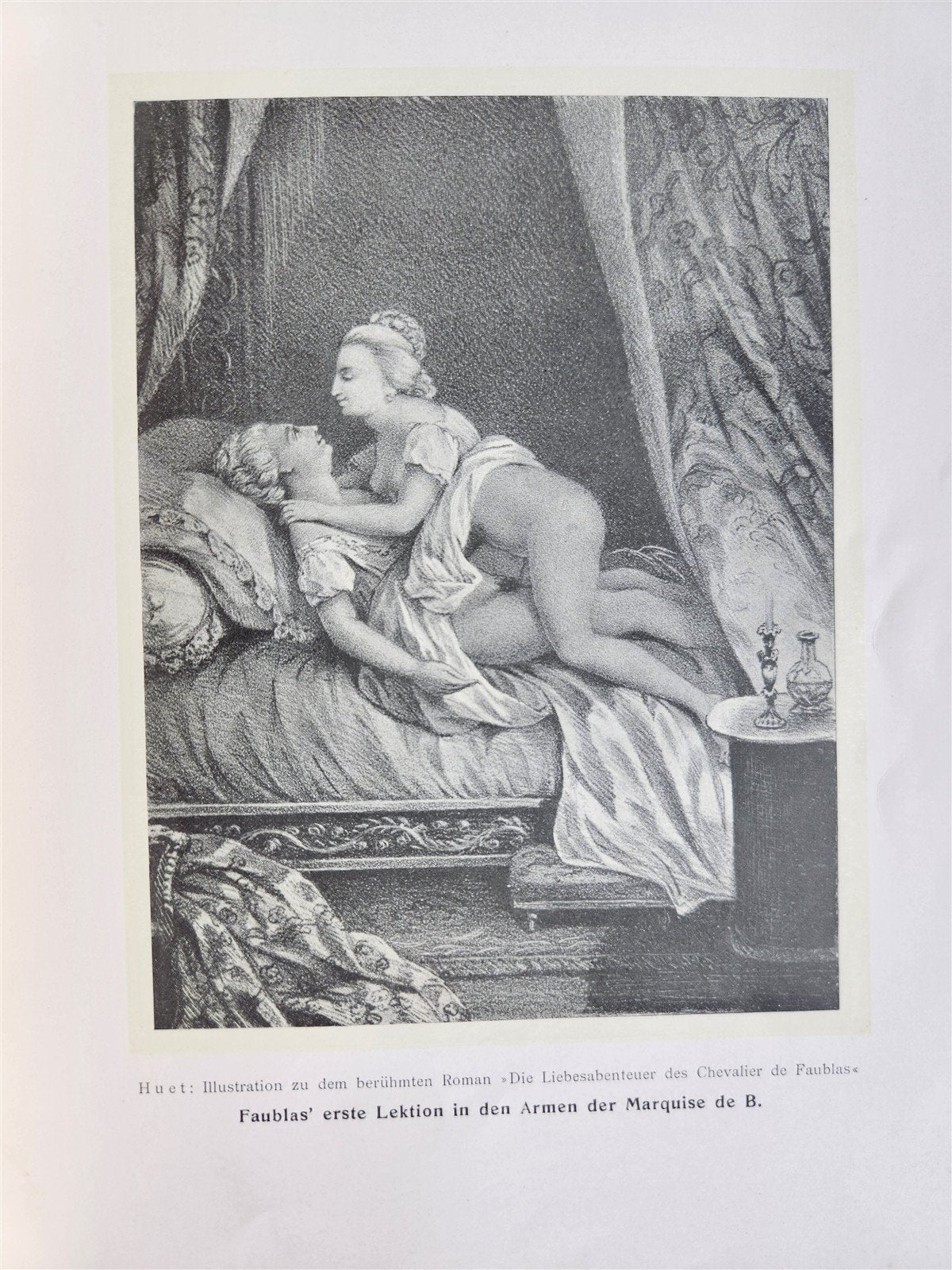 1910 FRENCH EROTICA in GERMAN ILLUSTRATED 2 VOLUMES antique RARE LTD EDITION
