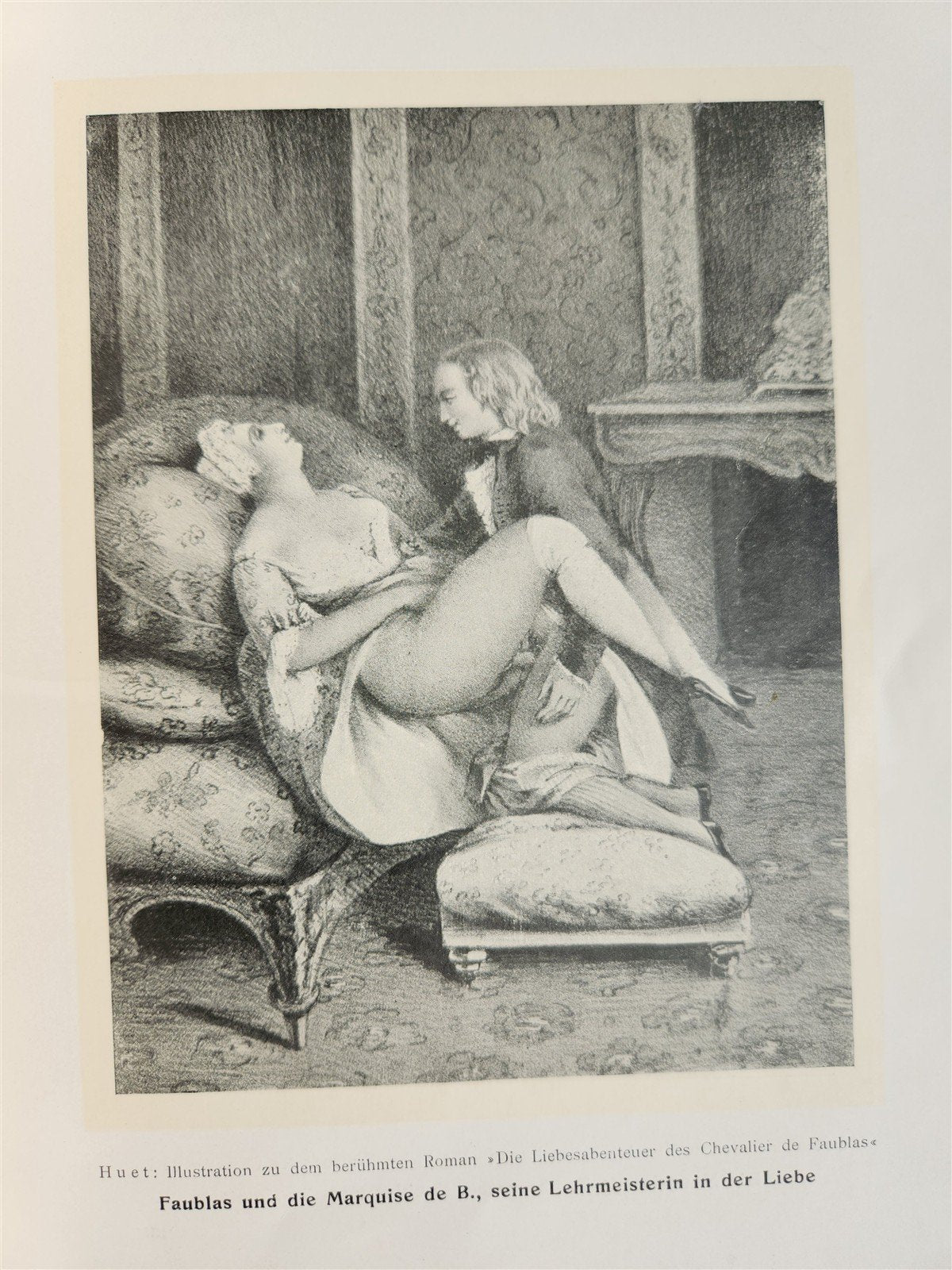 1910 FRENCH EROTICA in GERMAN ILLUSTRATED 2 VOLUMES antique RARE LTD EDITION