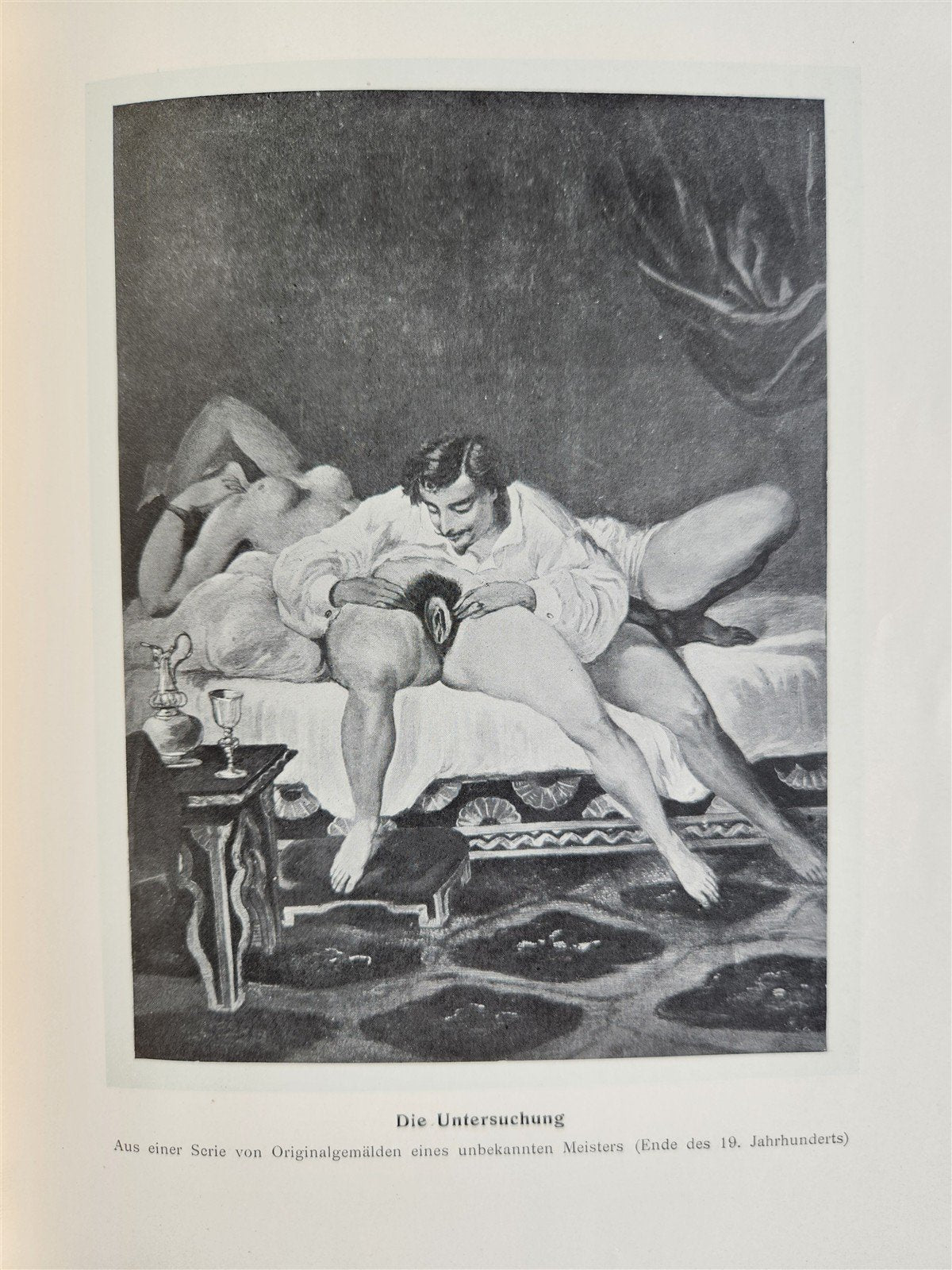 1910 FRENCH EROTICA in GERMAN ILLUSTRATED 2 VOLUMES antique RARE LTD EDITION