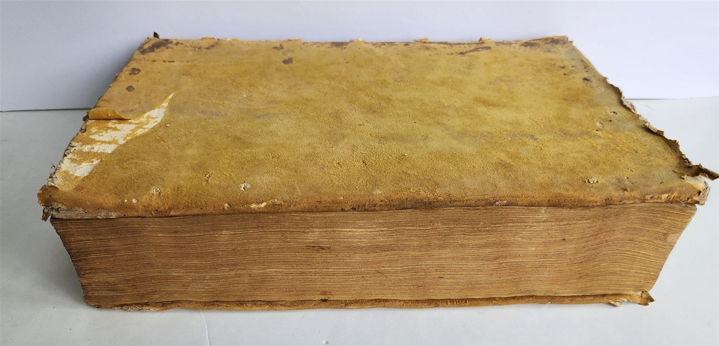1573 CYRIL of ALEXANDRIA antique 16th CENTURY FOLIO Omnia opera quae hactenus