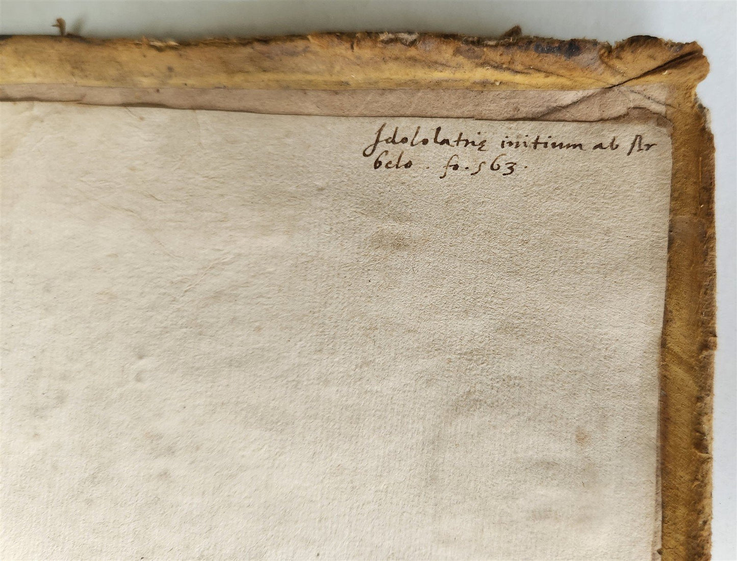 1573 CYRIL of ALEXANDRIA antique 16th CENTURY FOLIO Omnia opera quae hactenus