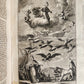 1734 ILLUSTRATED HISTORY of LEOPOLD I antique 2 FOLIO VOLUMES in SPANISH