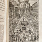 1734 ILLUSTRATED HISTORY of LEOPOLD I antique 2 FOLIO VOLUMES in SPANISH