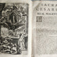 1734 ILLUSTRATED HISTORY of LEOPOLD I antique 2 FOLIO VOLUMES in SPANISH