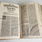 1730 SERMONS Montifontanus antique PIGSKIN BOUND FOLIO Spiritual Childrens Play