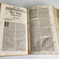 1730 SERMONS Montifontanus antique PIGSKIN BOUND FOLIO Spiritual Childrens Play