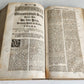1730 SERMONS Montifontanus antique PIGSKIN BOUND FOLIO Spiritual Childrens Play