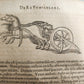 1671 TREATISE on the TRANSPORT of ANTIQUITY antique ILLUSTRATED vellum