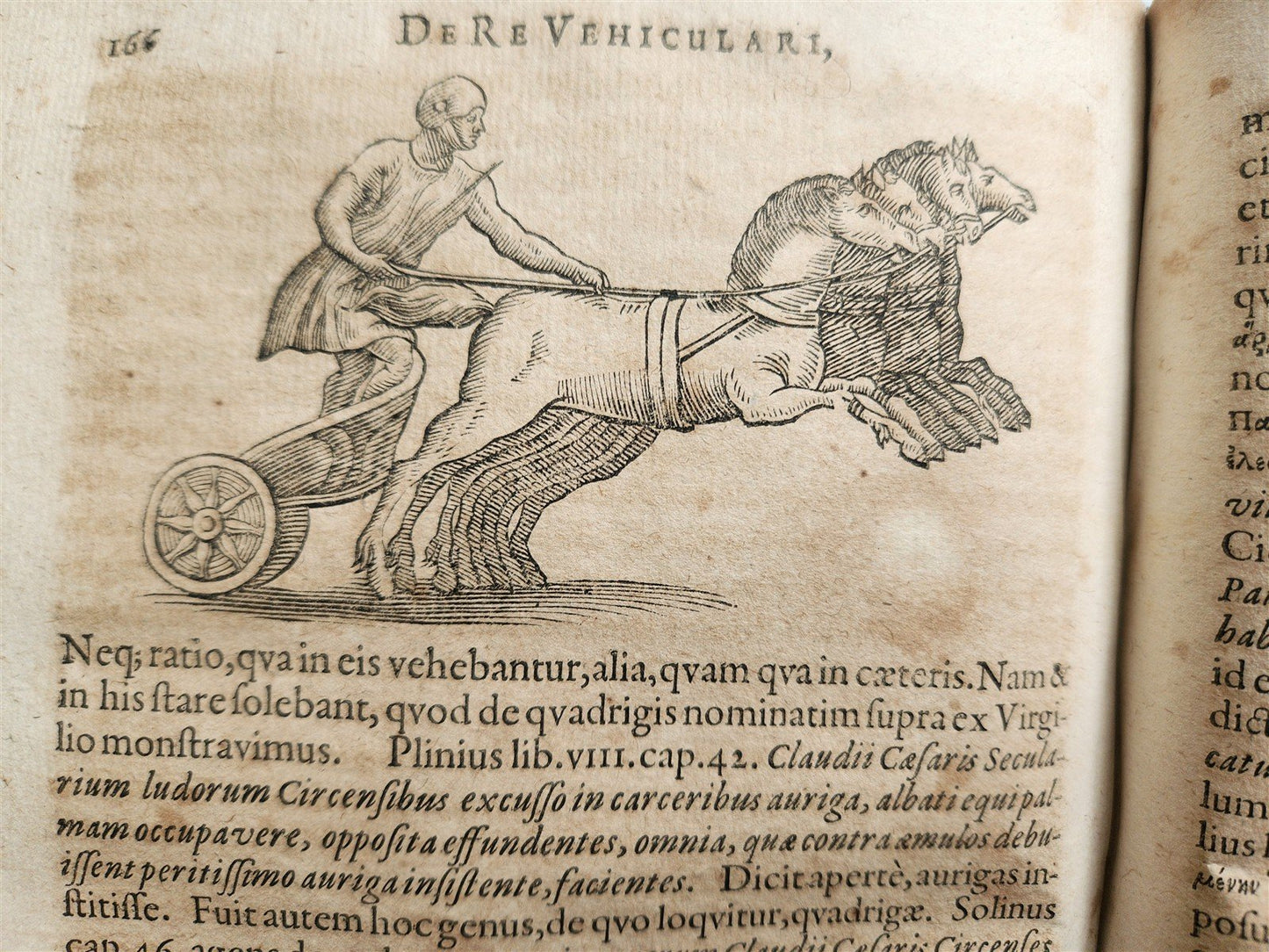 1671 TREATISE on the TRANSPORT of ANTIQUITY antique ILLUSTRATED vellum