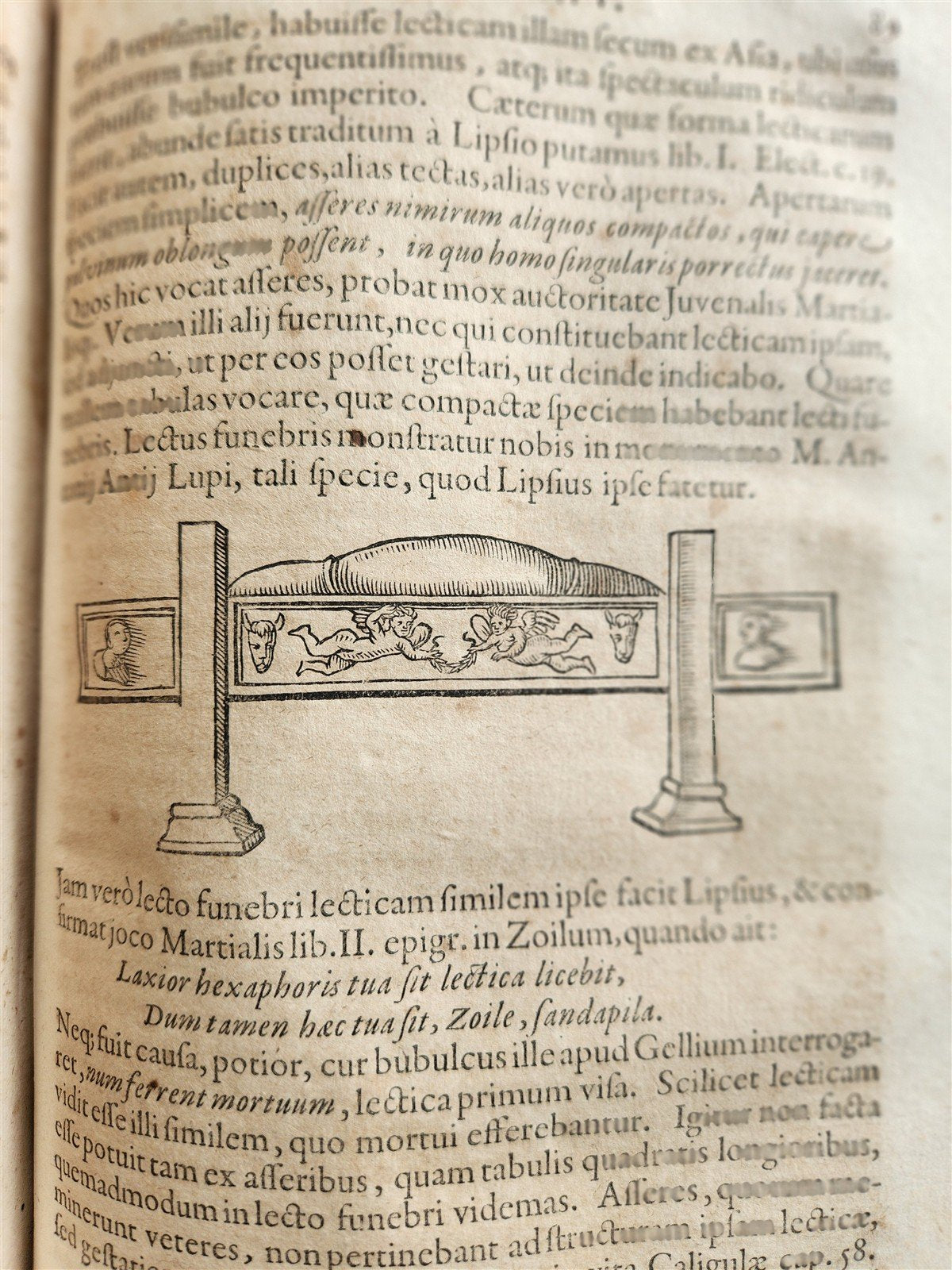 1671 TREATISE on the TRANSPORT of ANTIQUITY antique ILLUSTRATED vellum