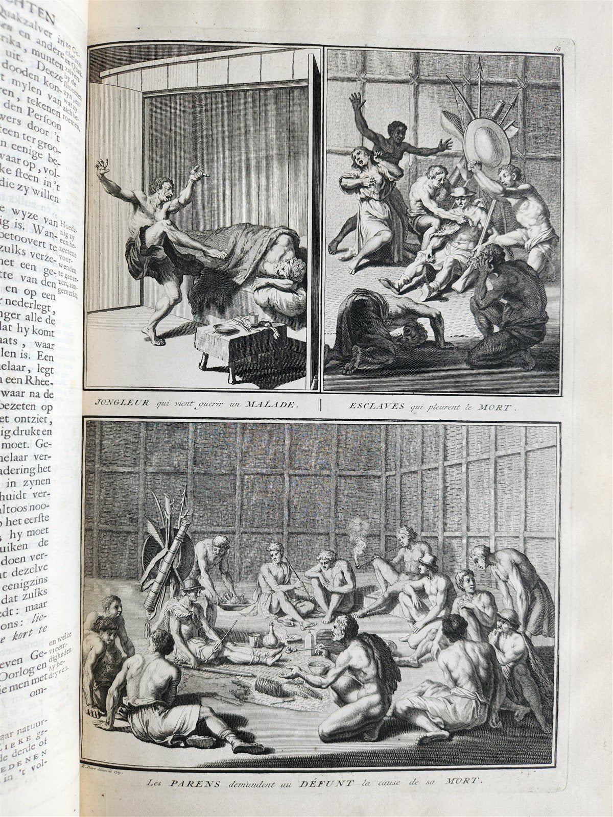 1727 HISTORY of CEREMONIES CUSTOMS of ALL PEOPLE 6 VOLUMES antique ILLUSTRATED