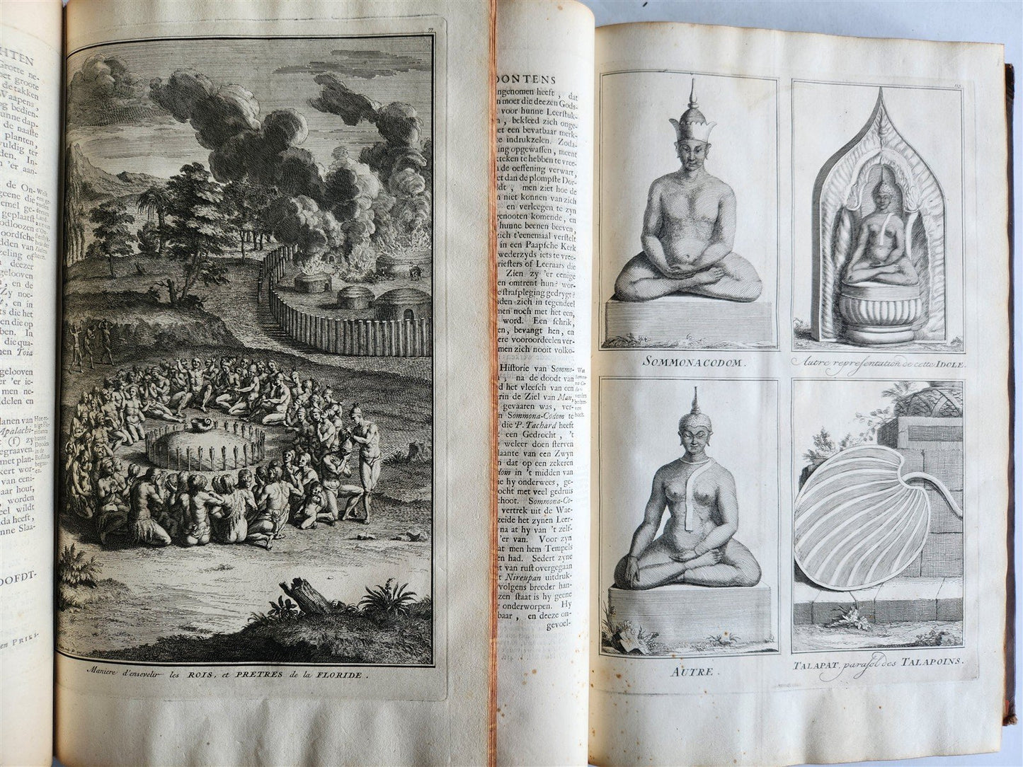 1727 HISTORY of CEREMONIES CUSTOMS of ALL PEOPLE 6 VOLUMES antique ILLUSTRATED