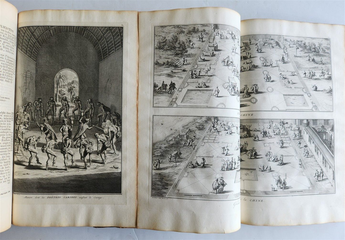 1727 HISTORY of CEREMONIES CUSTOMS of ALL PEOPLE 6 VOLUMES antique ILLUSTRATED