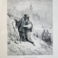 1877 ANCIENT MARINER ILLUSTRATED by GUSTAVE DORE antique Der alte Matrose GERMAN