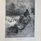 1877 ANCIENT MARINER ILLUSTRATED by GUSTAVE DORE antique Der alte Matrose GERMAN