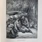 1877 ANCIENT MARINER ILLUSTRATED by GUSTAVE DORE antique Der alte Matrose GERMAN