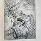 1877 ANCIENT MARINER ILLUSTRATED by GUSTAVE DORE antique Der alte Matrose GERMAN