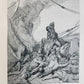 1877 ANCIENT MARINER ILLUSTRATED by GUSTAVE DORE antique Der alte Matrose GERMAN