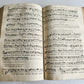 1854 ANTIPHONARIUM ROMANUM antique MASSIVE FOLIO 12.5 by 18.5"