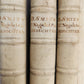 1753 DUTCH POETRY 3 VELLUM BOUND VOLUMES antique Nagelaten Gedichten