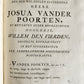 1753 DUTCH POETRY 3 VELLUM BOUND VOLUMES antique Nagelaten Gedichten
