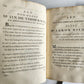 1753 DUTCH POETRY 3 VELLUM BOUND VOLUMES antique Nagelaten Gedichten