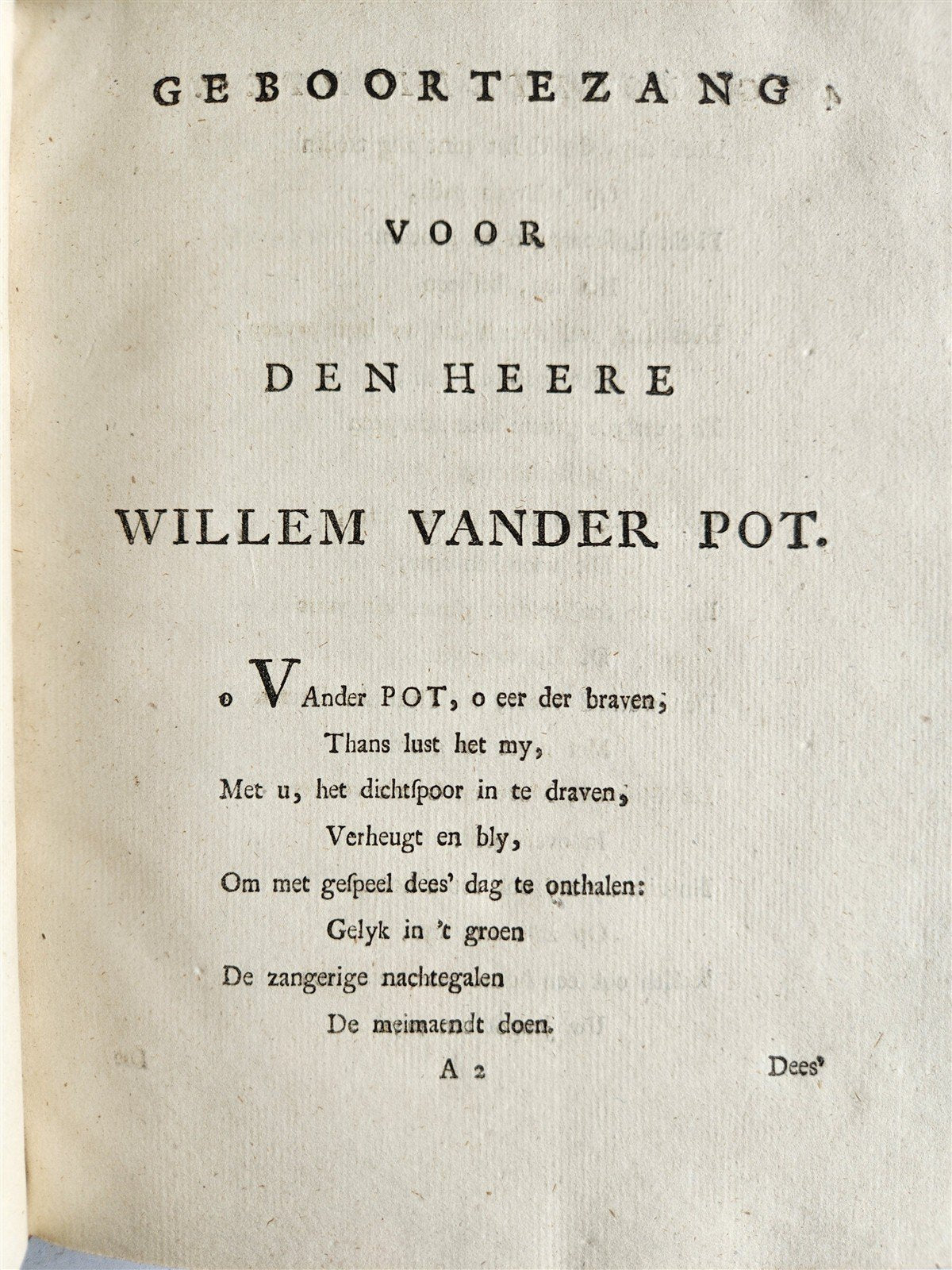 1753 DUTCH POETRY 3 VELLUM BOUND VOLUMES antique Nagelaten Gedichten