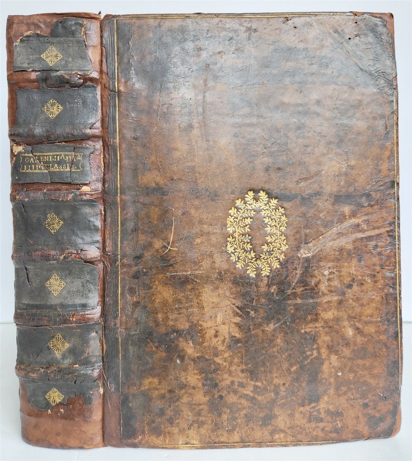 1586 GALEN WORKS GIUNTA PRESS antique 16th CENTURY THICK FOLIO medical treatise