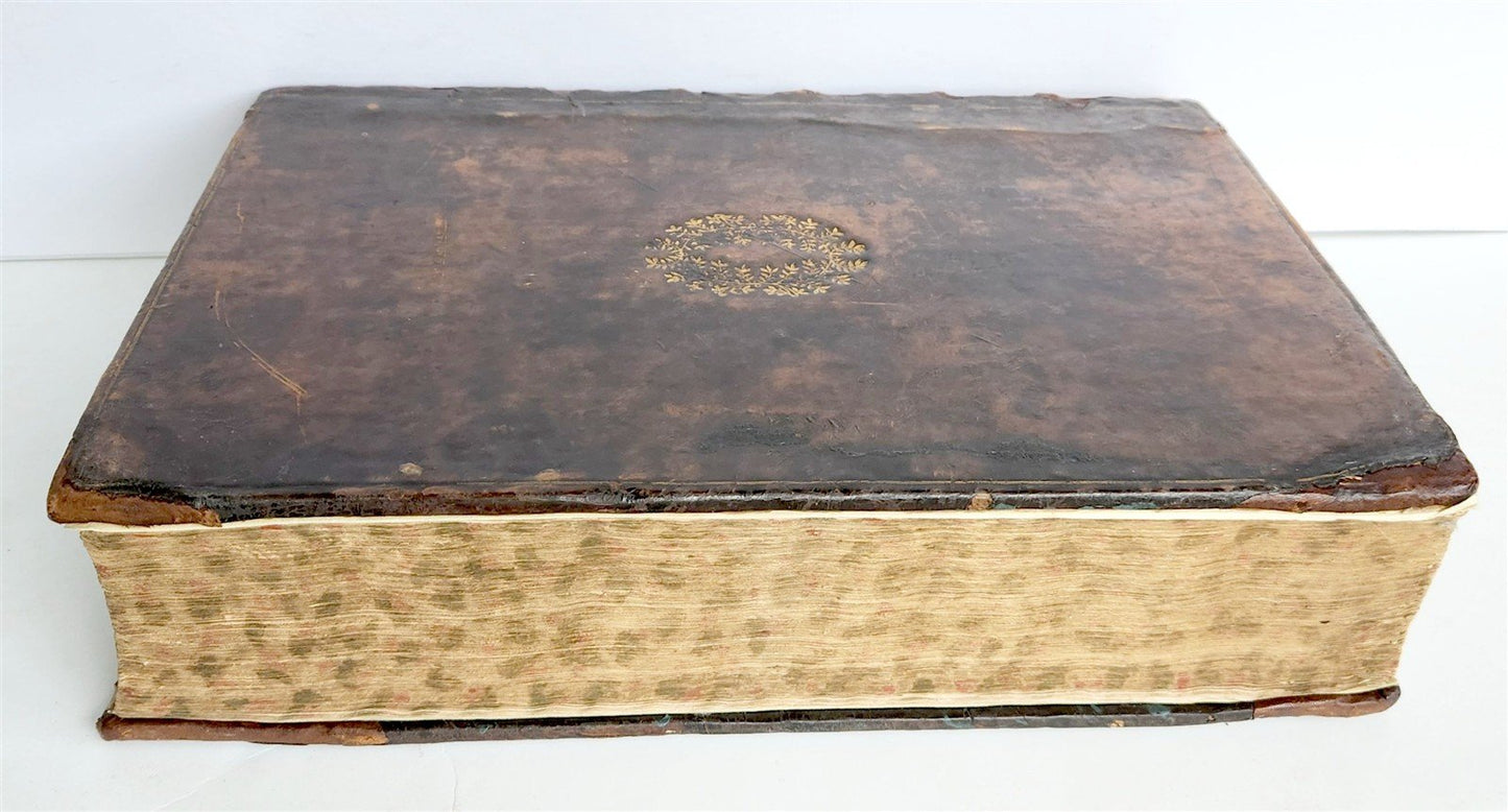 1586 GALEN WORKS GIUNTA PRESS antique 16th CENTURY THICK FOLIO medical treatise