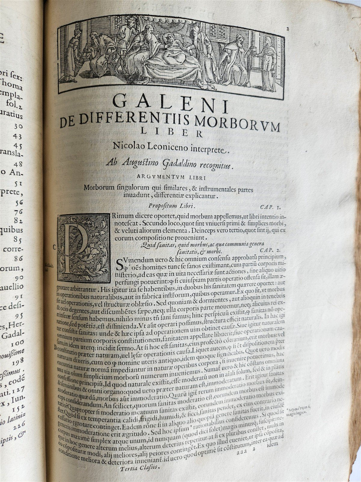 1586 GALEN WORKS GIUNTA PRESS antique 16th CENTURY THICK FOLIO medical treatise
