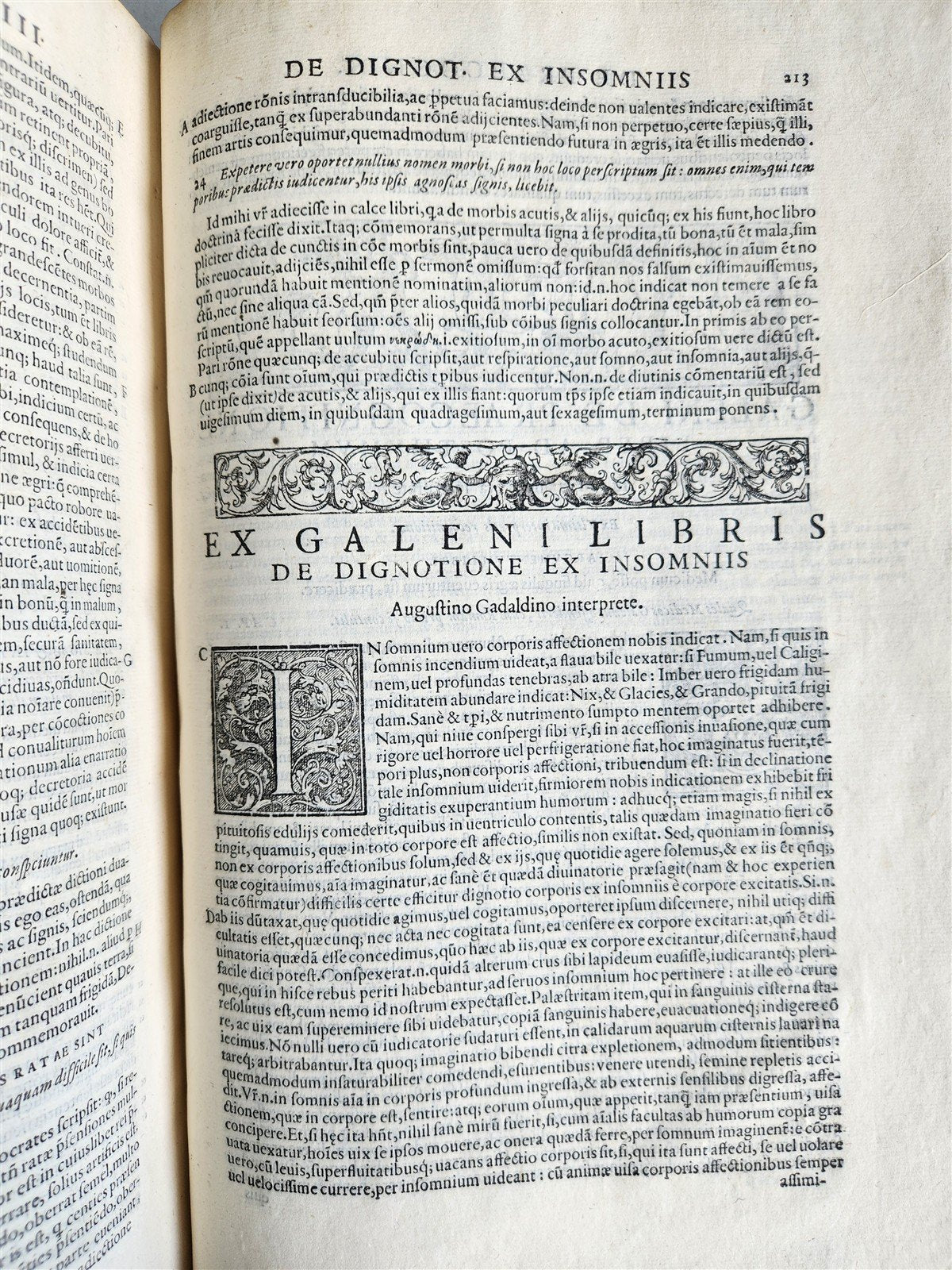 1586 GALEN WORKS GIUNTA PRESS antique 16th CENTURY THICK FOLIO medical treatise